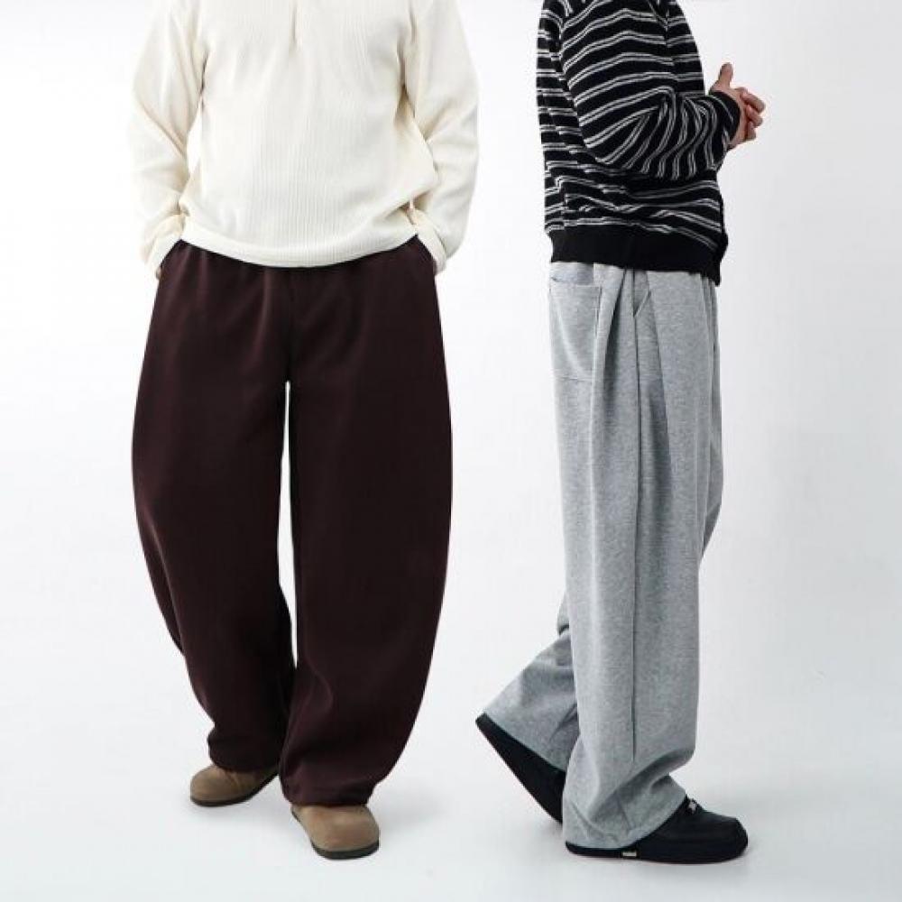 Onl Men Side Tuck Wide Sweat Pants Balloon