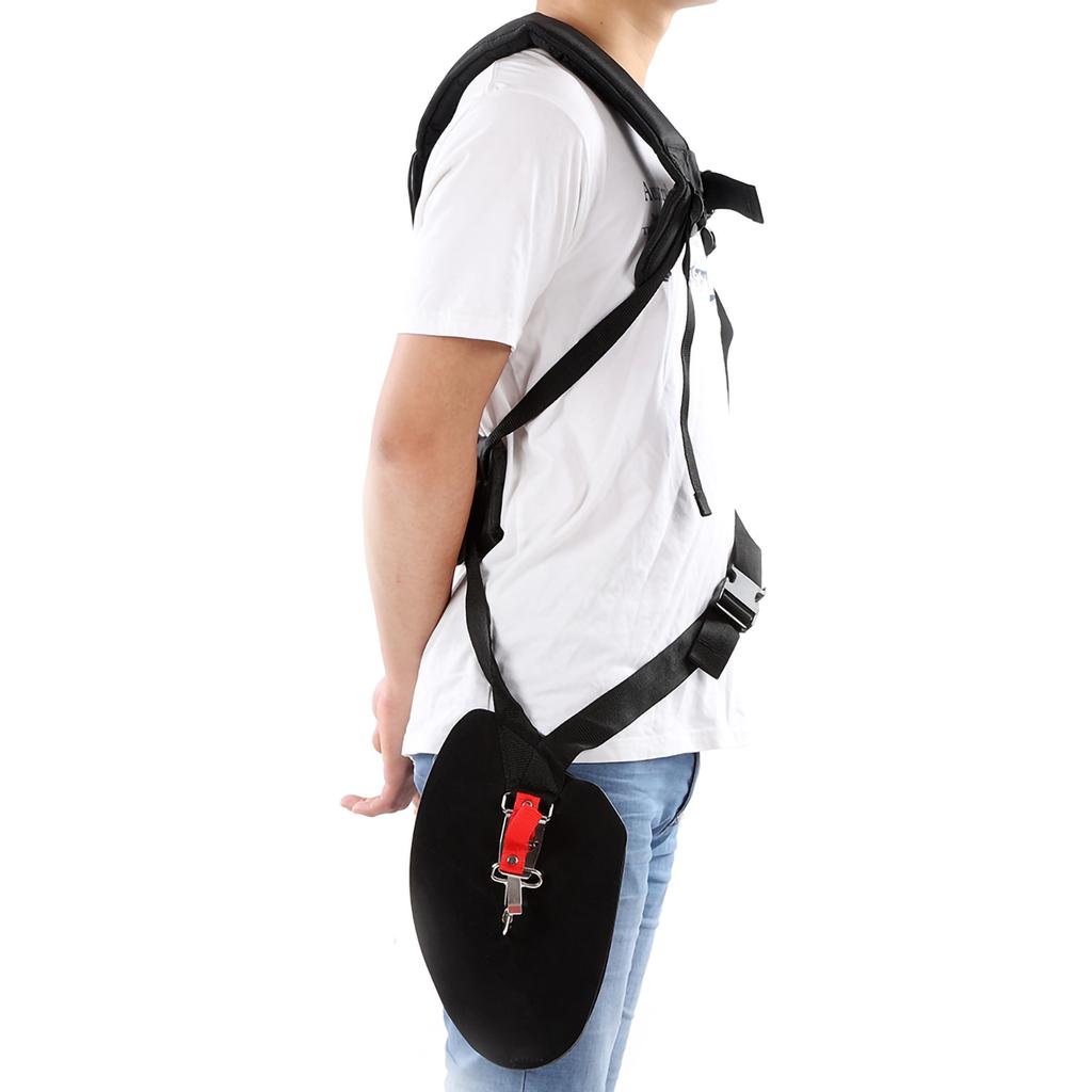 Универсальный триммер с двойным плечевым ремнем, полиэстеровый ремень в форме буквы М для садового кустореза