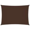 VidaXL Sunshade Sail Rectangular Oxford Fabric 2.5x4 M Brown