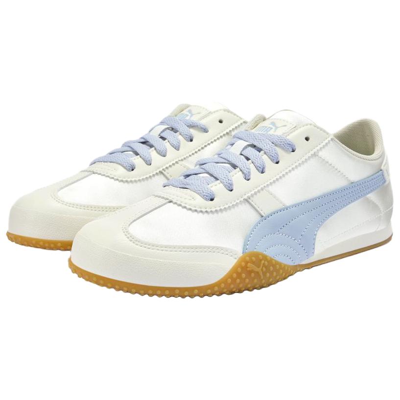 Puma Серия Bella Удобные Универсальные Низкие Повседневные Кроссовки Женские Серебристо-Синие 40525905