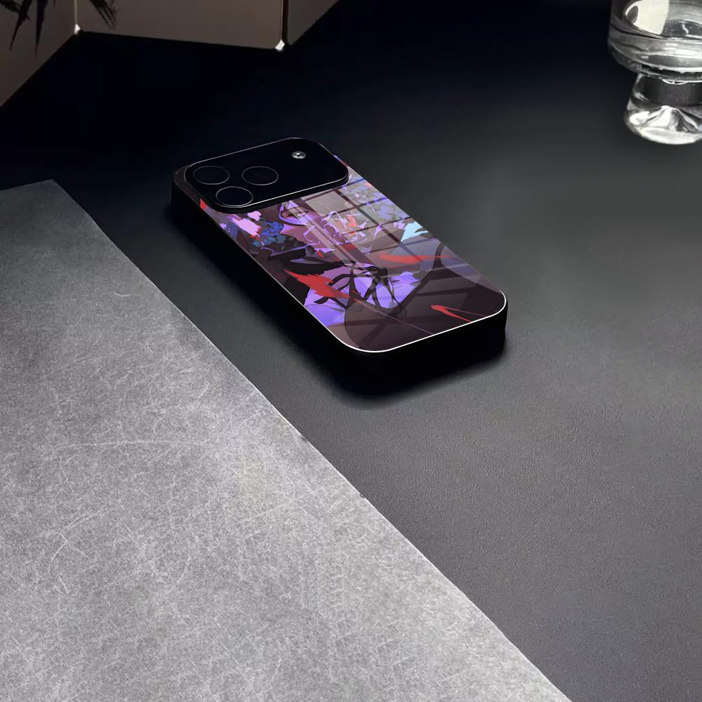 Чехол для телефона Reze Beauty Japan Anime Закаленное стекло Для IPhone 17 15 16 14 12 13 11 Pro XS Max Plus Mini Чехол