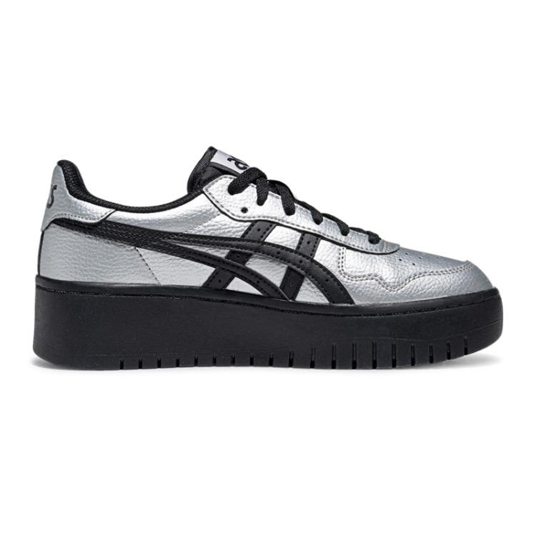 Женские кроссовки ASICS JAPAN S PF Повседневная обувь Женские низкие Серебристый/Черный