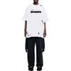 Balenciaga Drop Shoulder Sleeve T Shirt Women's White Loose Fit 651795TKVB89040