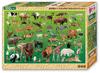 Beverly In Beverly Jigsaw Puzzle Zoo X 38 (BEVERLY) [Made Japan] 100-piece (26 Cm) 100-041