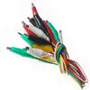 10pcs 50CM Double-ended Alligator Clips Test Line Test Leads Crocodile Clips