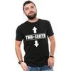 Two Seater Funny T-Shirt Mens Funny Shirt Two-Seater Tee Shirt