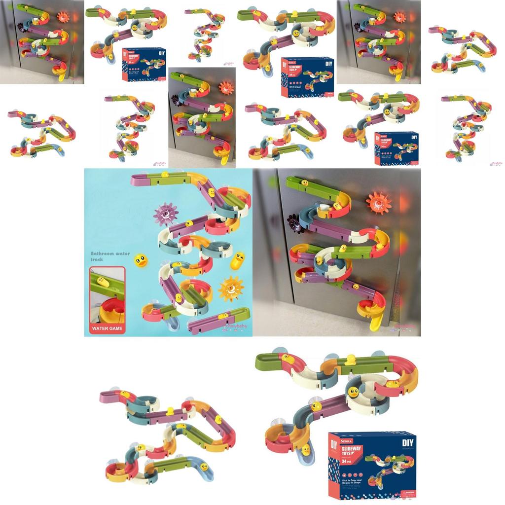 Веселая игрушка-утка для ванной, сделай сам, водный трек для детей