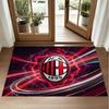 Ковер из хрустального велюра в дизайне AC Milan, мягкий декоративный коврик для прихожей спальни