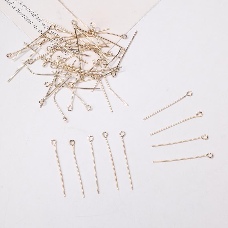 Игла на девять символов: Покрытые медью, сохраняющие цвет аксессуары для сережек, заколок и браслетов своими руками.