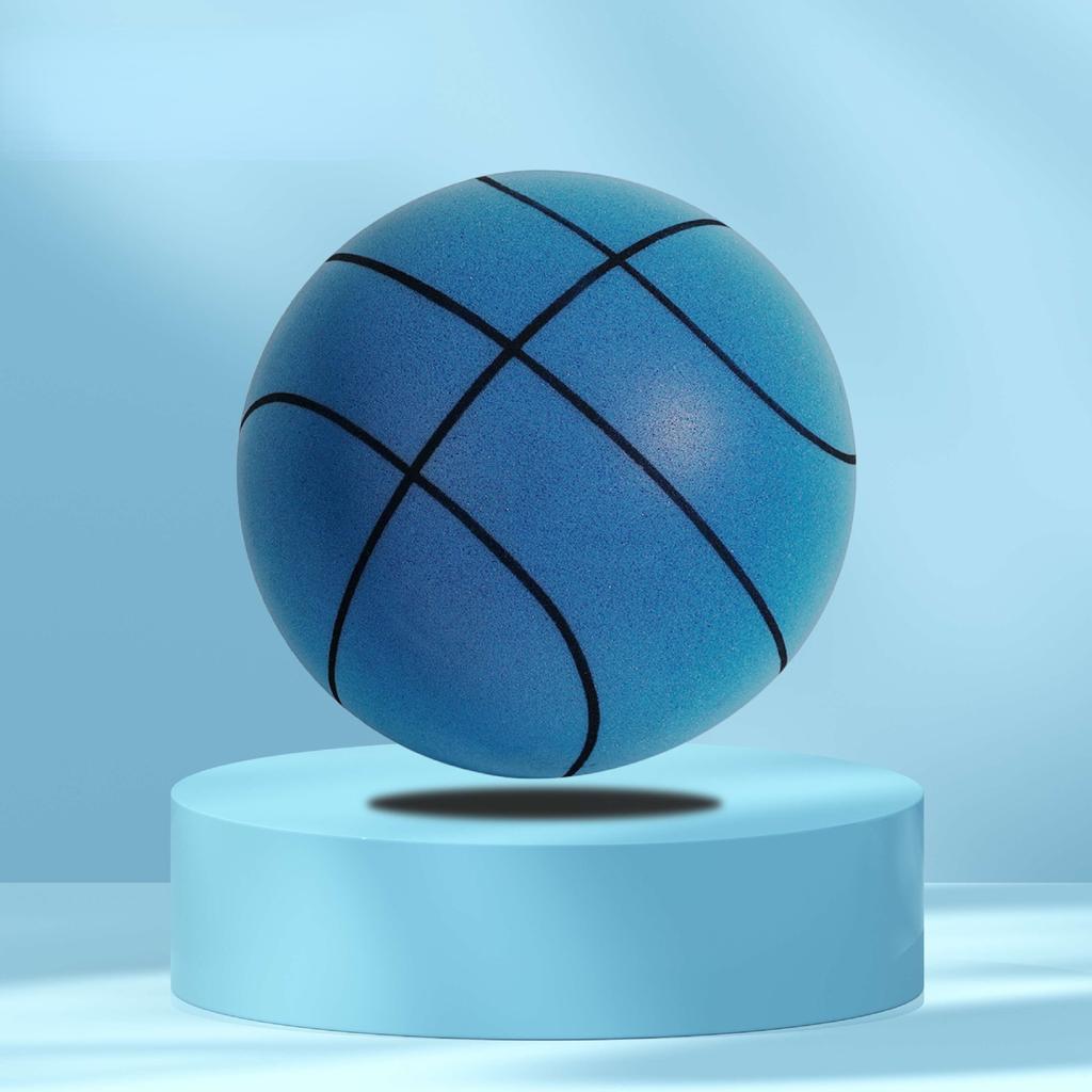 Бесшумная баскетбольная ракетка, мяч, детские тренировки в помещении, бесшумная губка, эластичный маленький мячик, игрушки