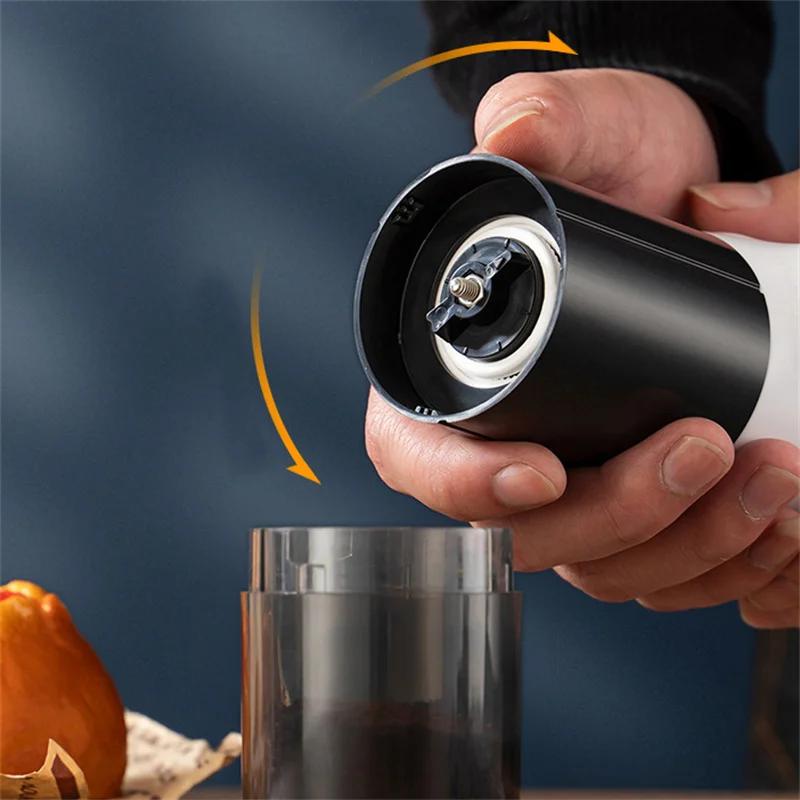 1 шт. USB-зарядка Type-C электрическая кофемолка керамический сердечник для помола автоматическая кофемолка аксессуары для кофеварки