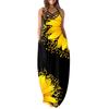 Plus Size Sexy Camisole Dress for Women Clothing Summer Beach Vacation Female Large Size Long Skirt Oversized Floral Dres