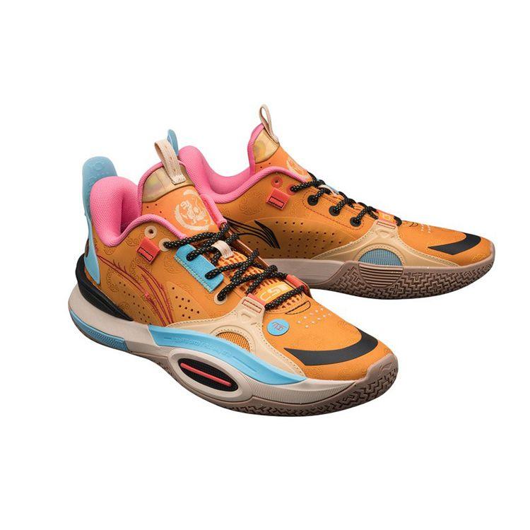 Li-Ning Мужские кроссовки Wade All City 10 CNY оранжевые ABAS009-6