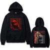 Худи с графическим принтом альбома рэпера Lil Wayne Мужская Женская Мода Винтажный Хип-Хоп Уличная одежда Унисекс Флис Оверсайз