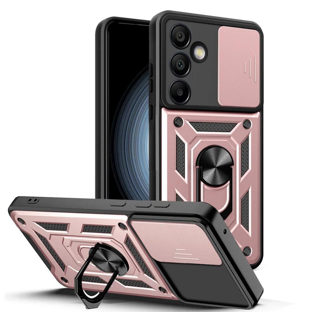 Военный защитный чехол для камеры Samsung Galaxy S24 S24 Ultra S23 S22 Plus S21 S20 с гибридным кольцом-подставкой, противоударная полная защита