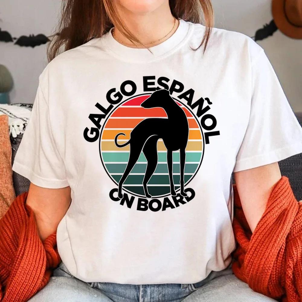 Greyhound Tee Women Anime Y2K Tee Girl 2000s Clothes