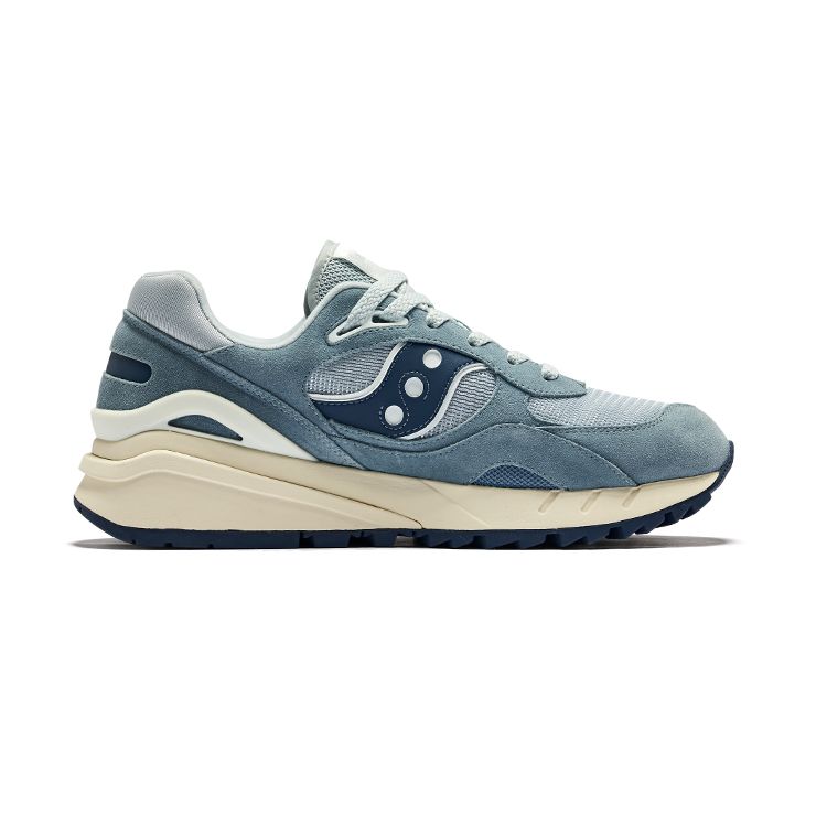 SAUCONY Shadow 6000 Re Повседневные Ретро Кроссовки Унисекс Сине-Серые S79050-6