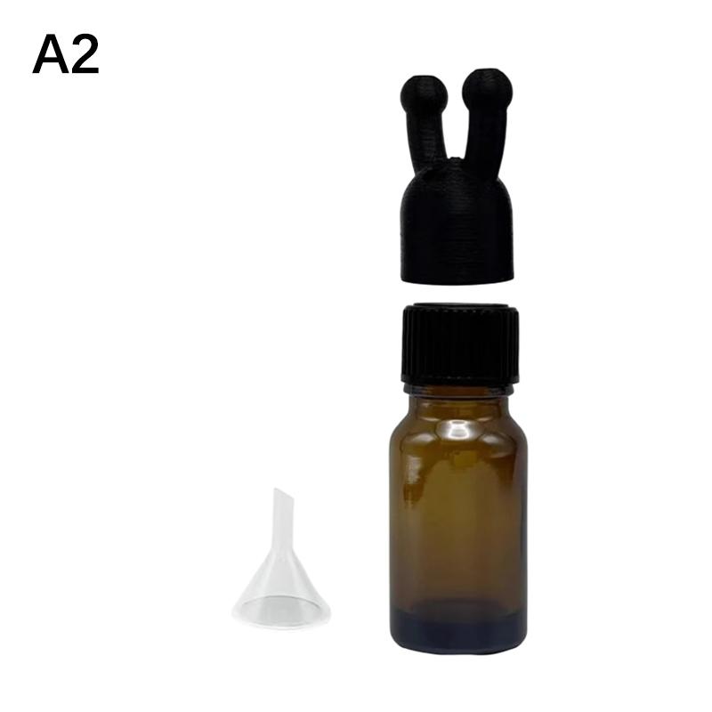 Leak-Proof Aromatherapy Essential Oil Inhaler Caps Mini Essential Oils And Perfume Inhaler Dispenser Bottles Inhalers