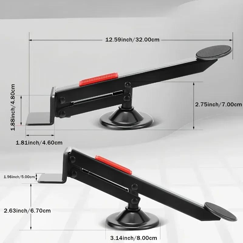 The Sturdy Metal Door Lift 360° Rotating Lever Activates The Door Surface Lift Installation Auxiliary Installation