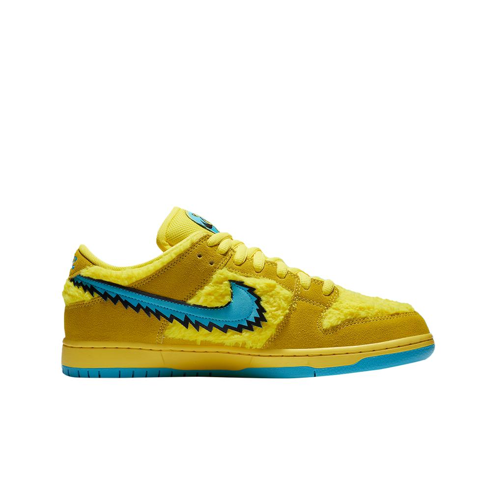 Nike X Grateful Dead Sb Dunk Low Желтый Медведь