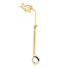 Flute Music Sheet Holder Alloy Portable Music Sheet Stand Clip for Performance Practices Golden