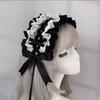 Rivet Lolita Wings Lace Headband Y2k Ruffled Hairband Cute Lolita Hair Clip  Comic Convention