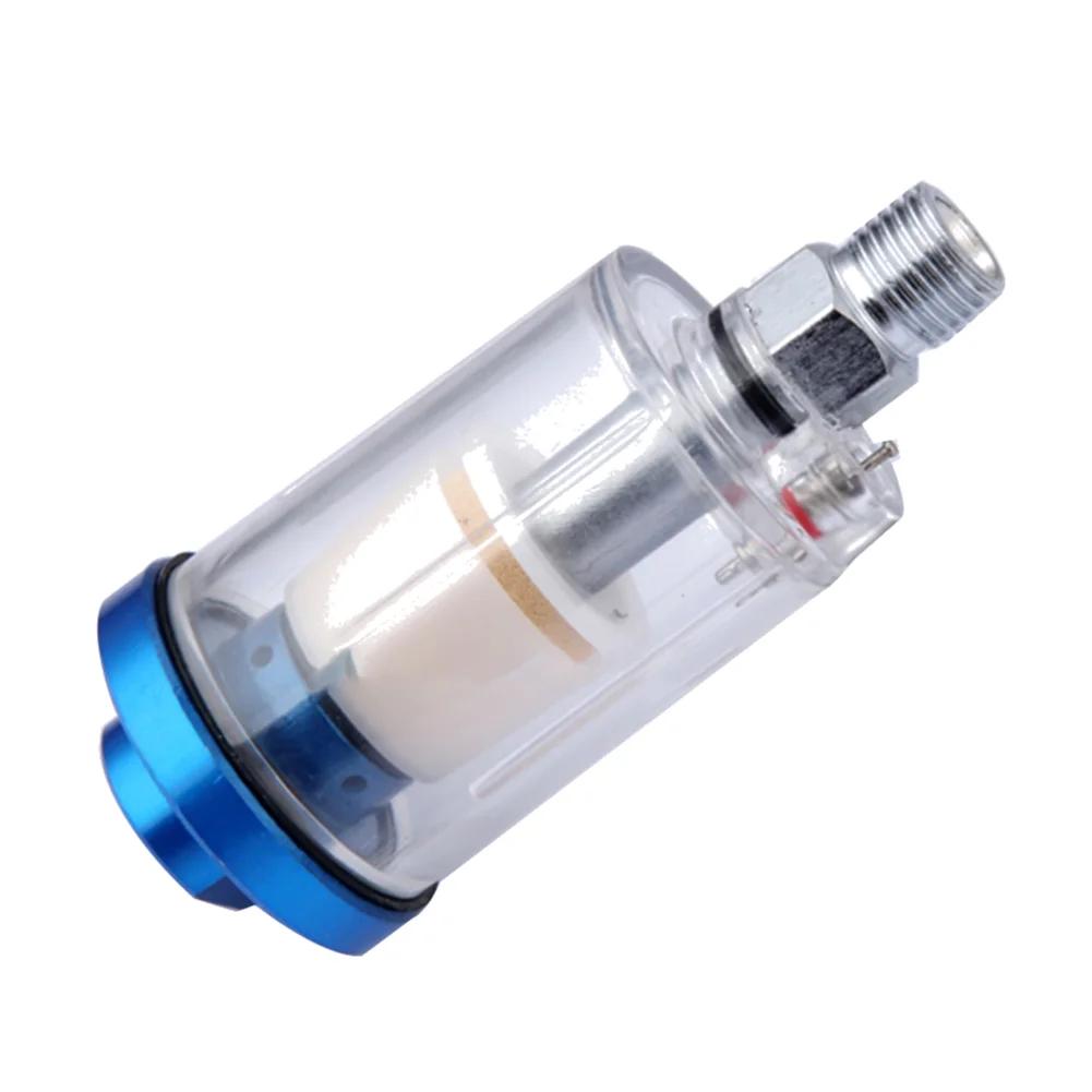 1/4 дюйма Сепаратор воды и масла для воздушного компрессора Пистолет-распылитель Масляно-водяной фильтр Сепаратор Пневматический инструмент Влагоуловитель Воздушный фильтр