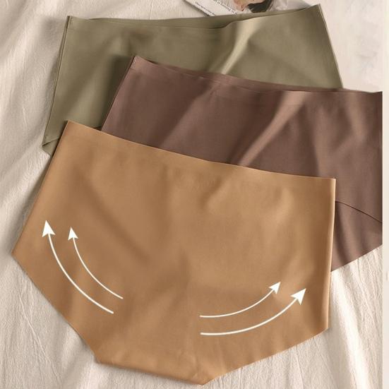 Женское бесшовное хипстерское нижнее белье, не скрывающее тело, мягкие эластичные трусы, полностью закрывающие тело, дышащие трусики со средней посадкой, невидимые трусы