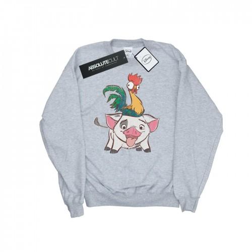 Disney Boys Moana Hei Hei And Pua Sweatshirt