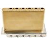 Musiclily Ultra Pitch ST Tremolo Bridge with Vintage Steel Saddles and 42mm Brass Blocks for Strat Electric Nickel 11.2mm 6-Point Guitars,