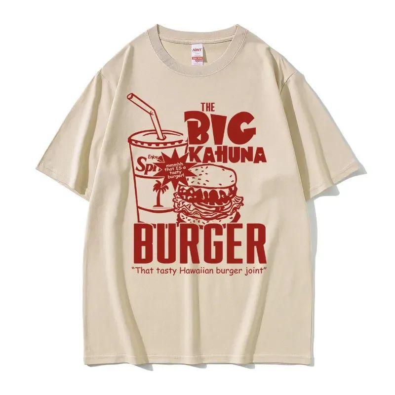 The Big Kahuna Burger That Tasty Hawaiian Burger Joint Print Tshirt Famous Director Quentin Tarantino Movie Pulp Fiction Tshirt