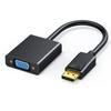 Видео-аудио конвертер DP в VGA HD 1080P Displayport кабель-адаптер VGA для компьютера, ноутбука, проектора, телевизора, монитора DP в VGA