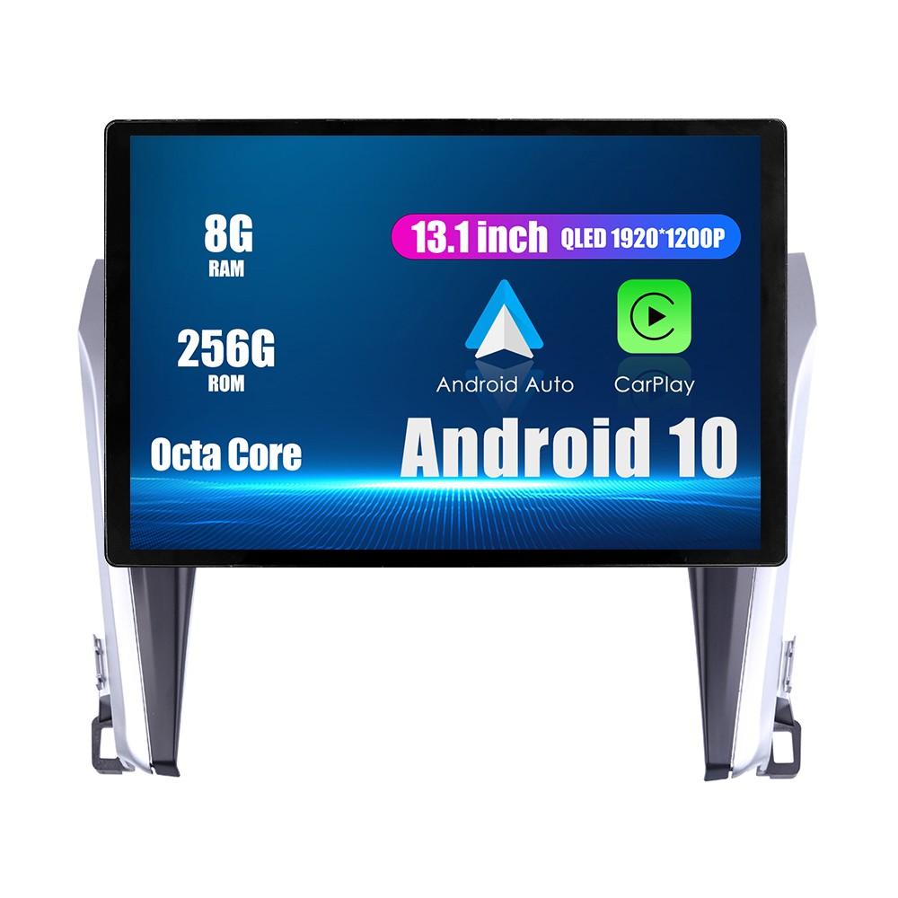 Android Радио 13,1 "Автомобильное стереонавигационное головное устройство Мультимедийный плеер GPS для Toyota Camry 2015-2018