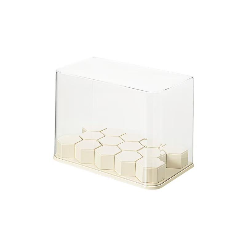 DIY blind box figurine storage display rack, acrylic transparent dustproof cabinet, doll building block ornaments