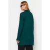 Темно-зеленый вязаный свитер с воротником-стойкой Tctaw24ak00007