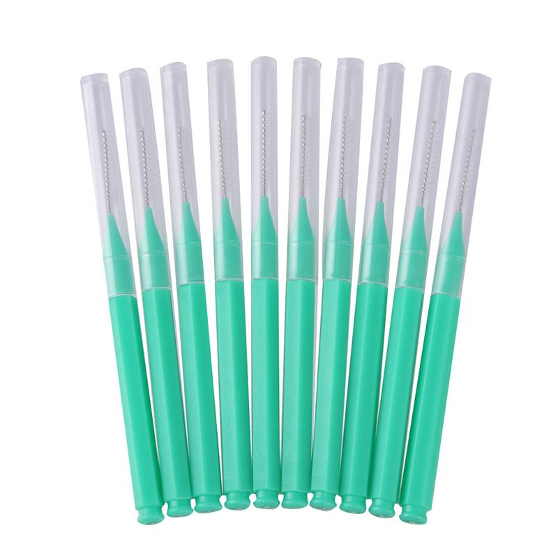 10 шт., аппликаторы для микрокистей, наращивание ресниц, щетка для чистки клея для ресниц