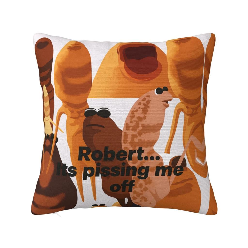 Im Sensitive Pillowcase Polyester Cushion Cover Decor Marcus The Worm Meme Pillow Case Cover Living Room Zipper cm