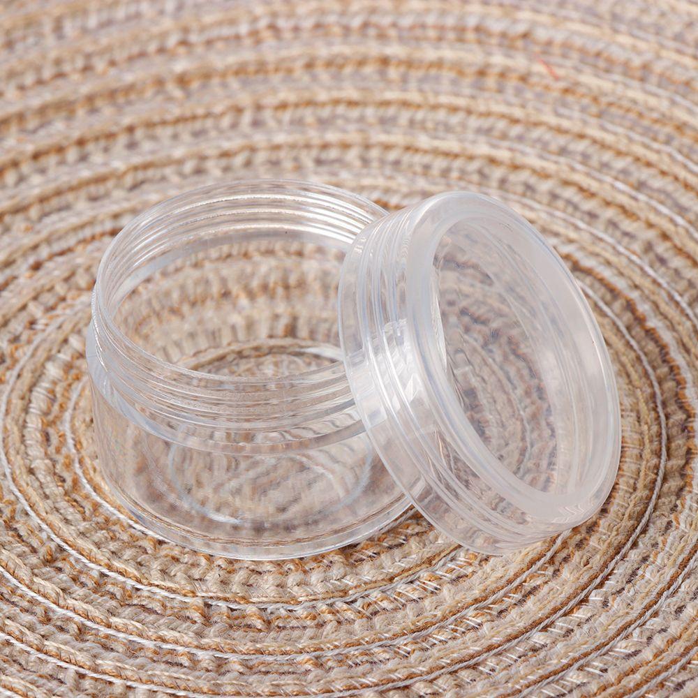 Portable Pot Packaging Can Transparent Makeup Container Sample Canisters Cosmetic Jar Storage Boxes
