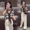 Womens Casual Suit With Cotton Wool Fabric For Spring Fashion