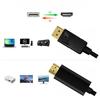 Logilink DisplayPort Cable, DP/M to HDMI-A/M, 4K/30 Hz, Black, 1 m