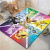 Ковер Покемон Пикачу Гостиная Спальня Прикроватный коврик Кабинет Компьютерное кресло Домашняя мода Напольный коврик Ковер