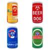 New Can Dog Toy Plush Toy For Dogs Durable Chew Toy With Squeaker 48g Orange/red/blue/green/gray/yellow-green