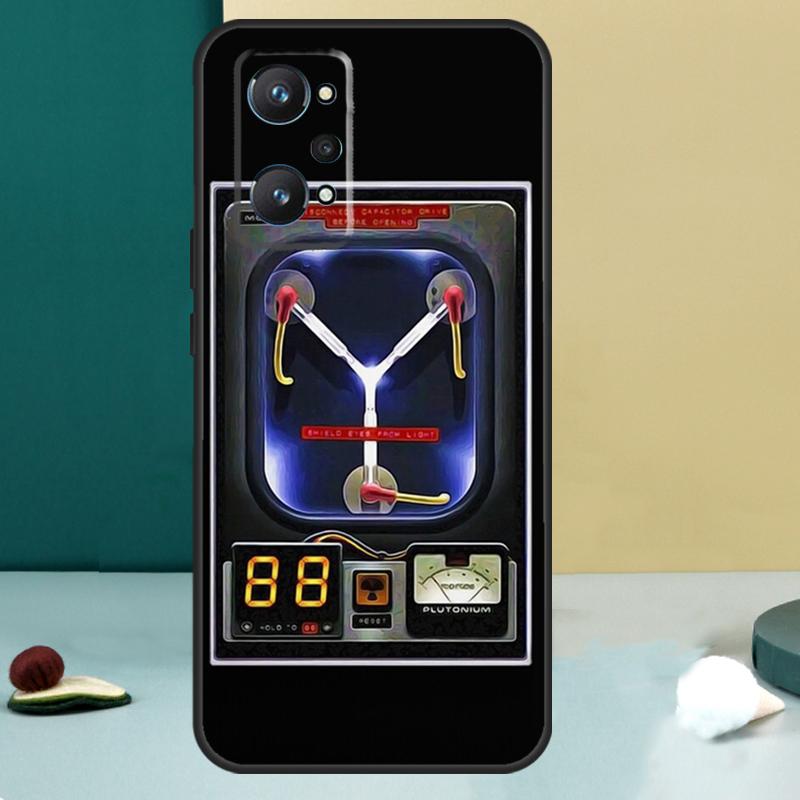 Назад в будущее Потоковый накопитель Для Realme 11 10 12 13 14 Pro Plus GT 7 6 5 Pro GT 6T C67 C61 C53 C51 C21Y C25S C75 C55 Чехол