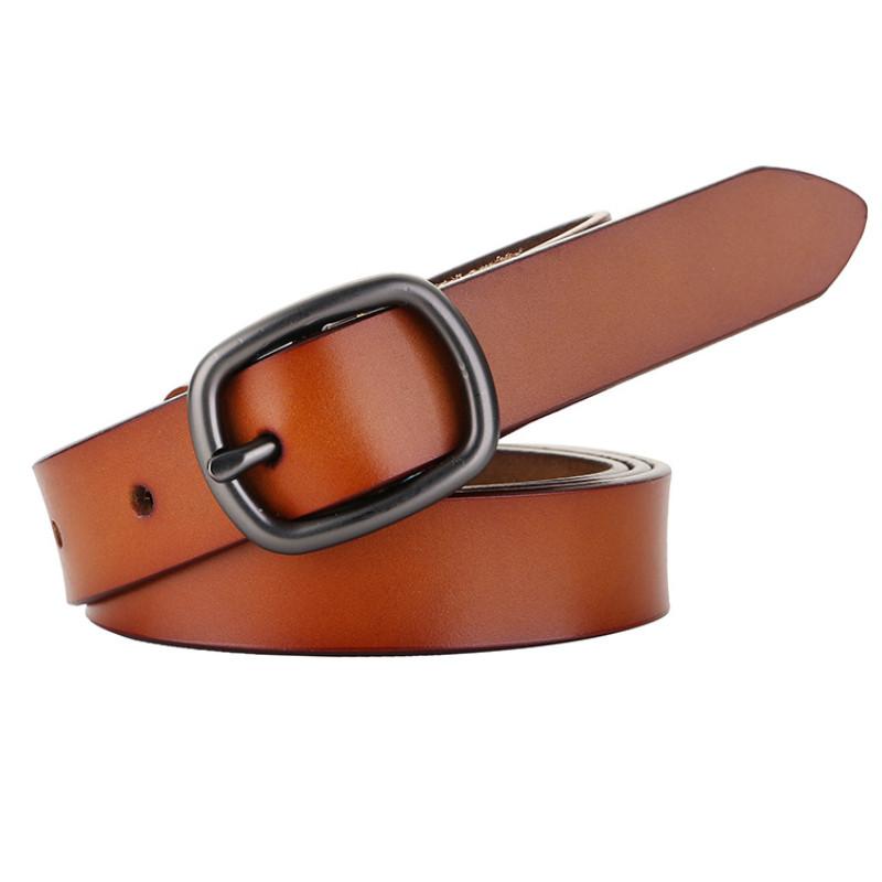 Leather Pure Handcrafted Waist Belt With Metal Pin Closure For Daily Outings Use