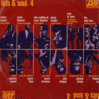LP Пластинка VARIOUS - Hits & Soul /4 HATS42120 Atlantic 1968 Испания Соул/Фанк Б/У