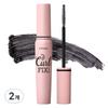 Curl Fix Mascara 7.5g, 01 Black, 2 Pcs.