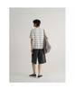 8SECONDS Striped Round Knit Pullover Ivory