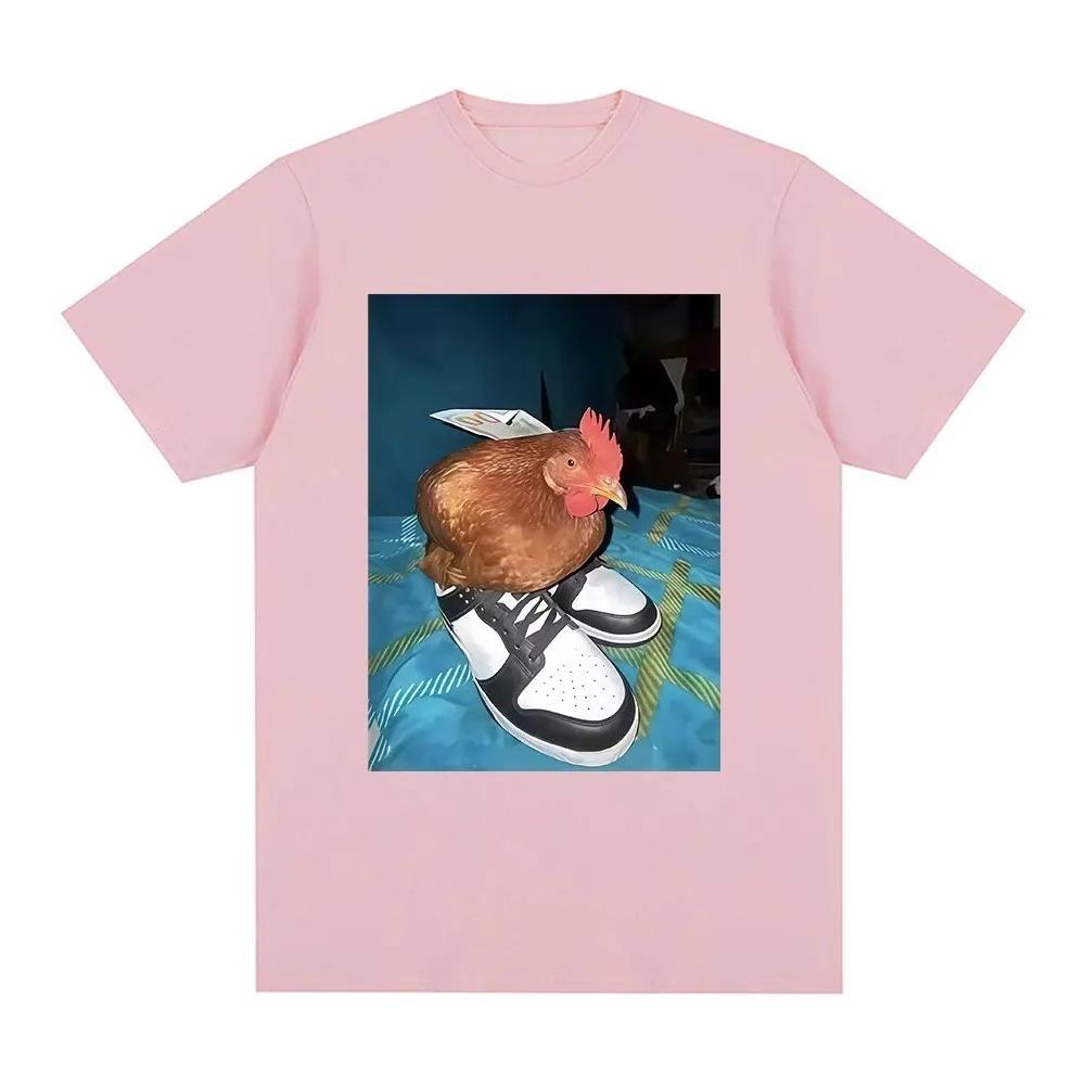 Mens Printed TShirt 100 Cotton Printed Simple and Versatile Breathable Loose and Comfortable TShirt