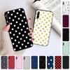 Red Black Gold Polka Dots Dot Phone Cover For Samsung Galaxy A51 A71 A21S A10 A20S A20E A30S A40 A50 A70 A11 A40 M31 M30S Cases