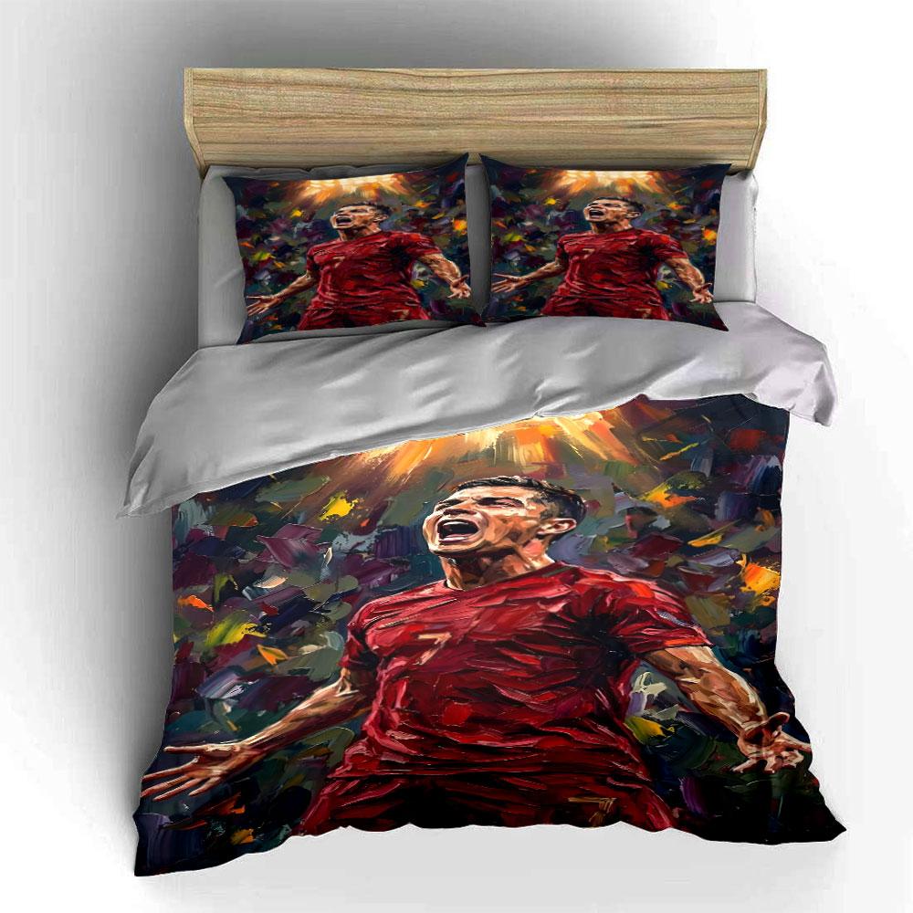 Fiery victory celebration Bedding sets Duvet cover sets Duvet covers Pillowcases(1*Duvet Cover 2*Pillowcases without duvet insert)